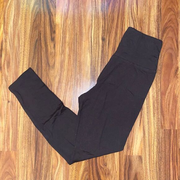 Active Leggings NWOT Brown Buttery Soft High-Waisted - Picture 1 of 7